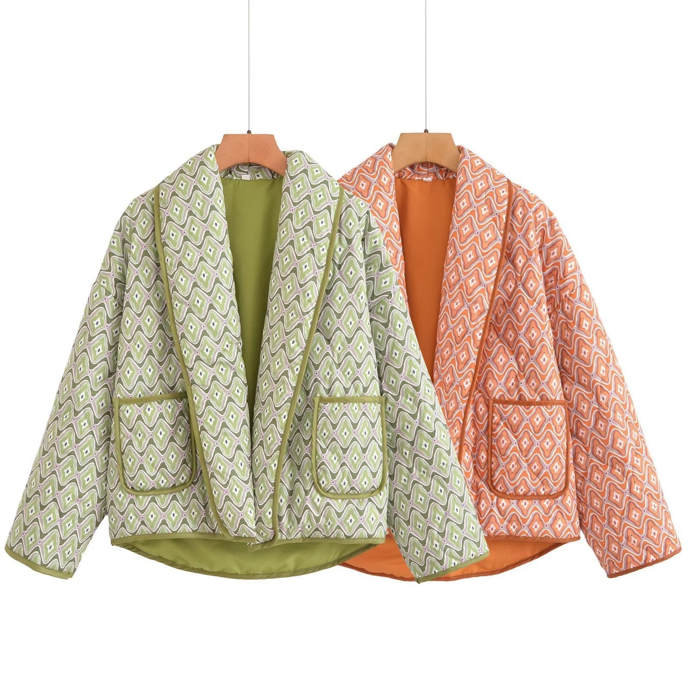 Maya | Quilted Wrap Jacket