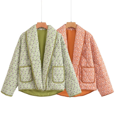 Maya | Quilted Wrap Jacket