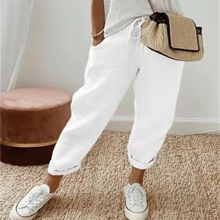 Classic Comfort Linen Trousers