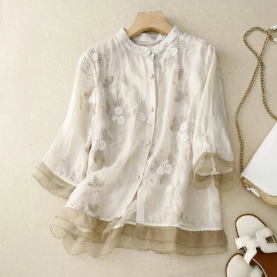 Seraphina™ | Embroidered Blouse