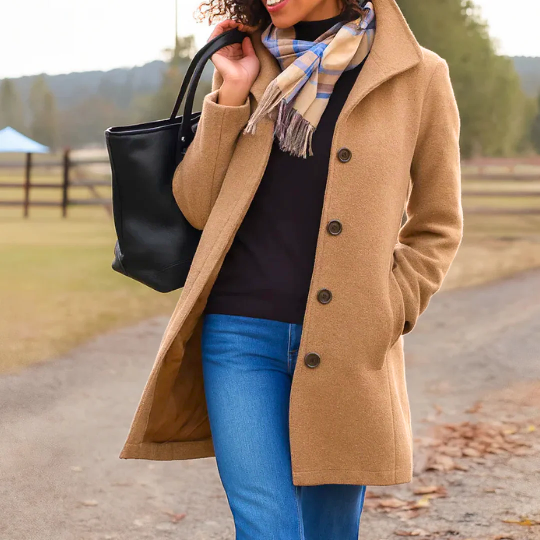 Eulalia™ Manteau classique pour les jours frais