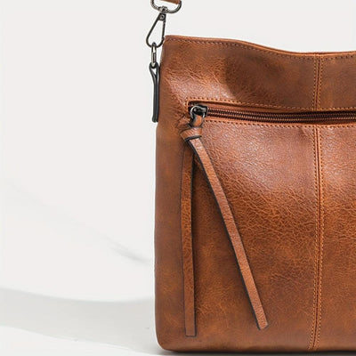 Lina | Vintage Checkered Pattern Shoulder Bag