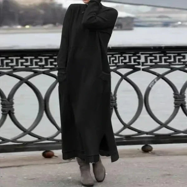 Celeste™ - Cozy Knit Maxi Dress