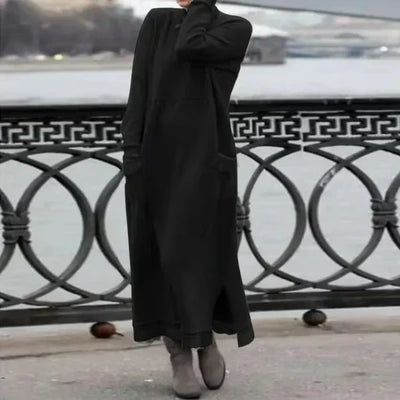 Celeste™ - Cozy Knit Maxi Dress