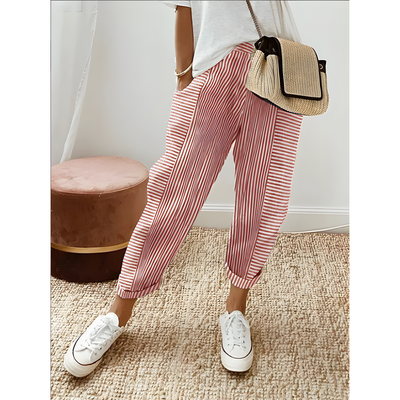 Cozy Stripe™ Cotton Trousers