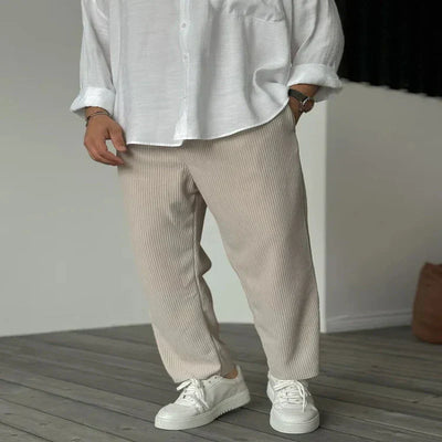 Solano™ - Ribbed Relaxed Trousers