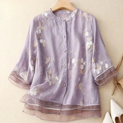 Seraphina™ | Embroidered Blouse