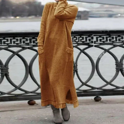 Celeste™ - Cozy Knit Maxi Dress