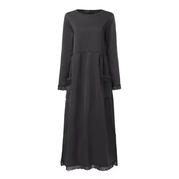 Celeste™ - Cozy Knit Maxi Dress