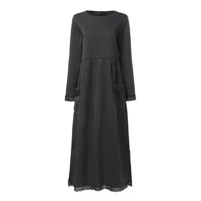 Celeste™ - Cozy Knit Maxi Dress