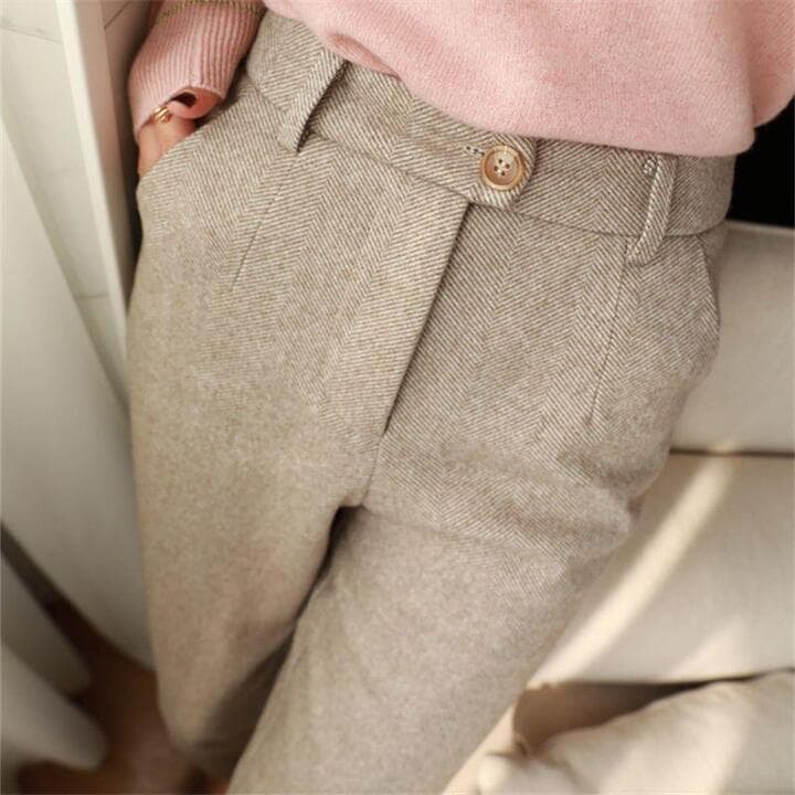 Novaro | Modern Sharp-Fit Trousers