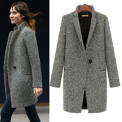 Claudia™ Manteau élégant pour l'automne et l'hiver