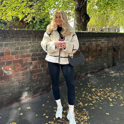 Mirelior™ Manteau Teddy Confortable