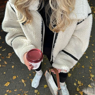 Mirelior™ Manteau Teddy Confortable