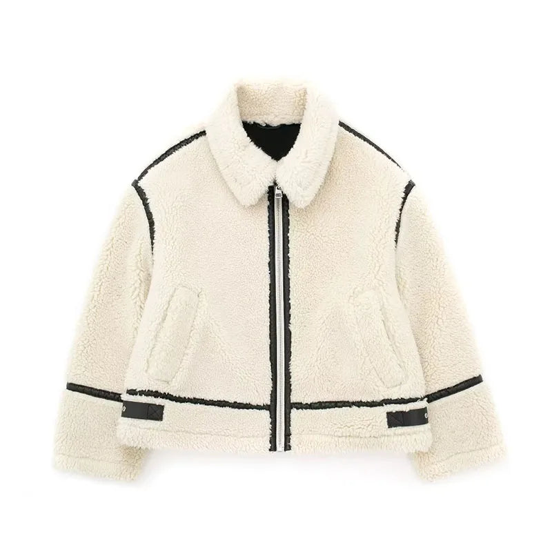 Mirelior™ Manteau Teddy Confortable