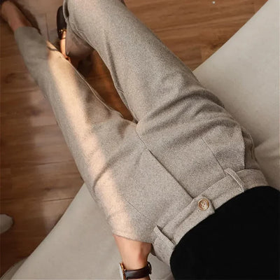 Novaro | Modern Sharp-Fit Trousers