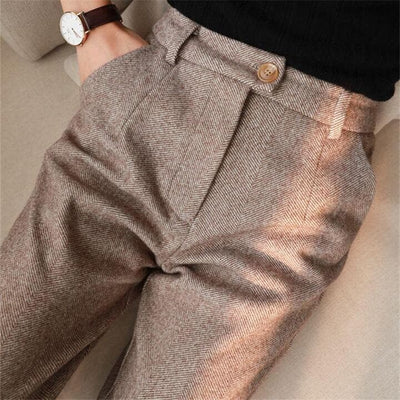Novaro | Modern Sharp-Fit Trousers
