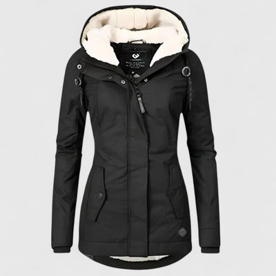 Yvette™ Veste d'hiver imperméable avec capuche