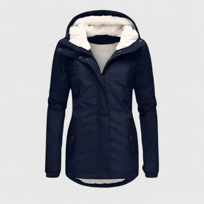 Yvette™ Veste d'hiver imperméable avec capuche