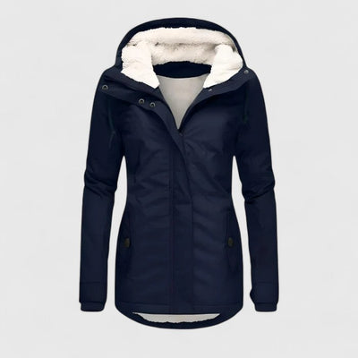 Yvette™ Veste d'hiver imperméable avec capuche
