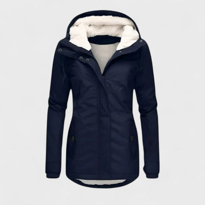 Amélie - Veste d'hiver imperméable avec capuche