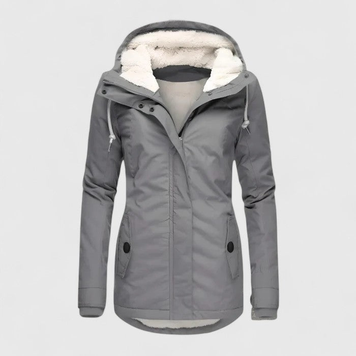 Yvette™ Veste d'hiver imperméable avec capuche