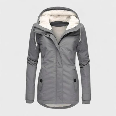 Amélie - Veste d'hiver imperméable avec capuche
