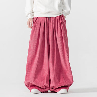 Ultimate Comfort Wide-Leg Corduroy Sweatpants