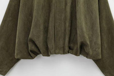 Alina™ Manteau oversize en daim
