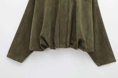 Alina™ Manteau oversize en daim