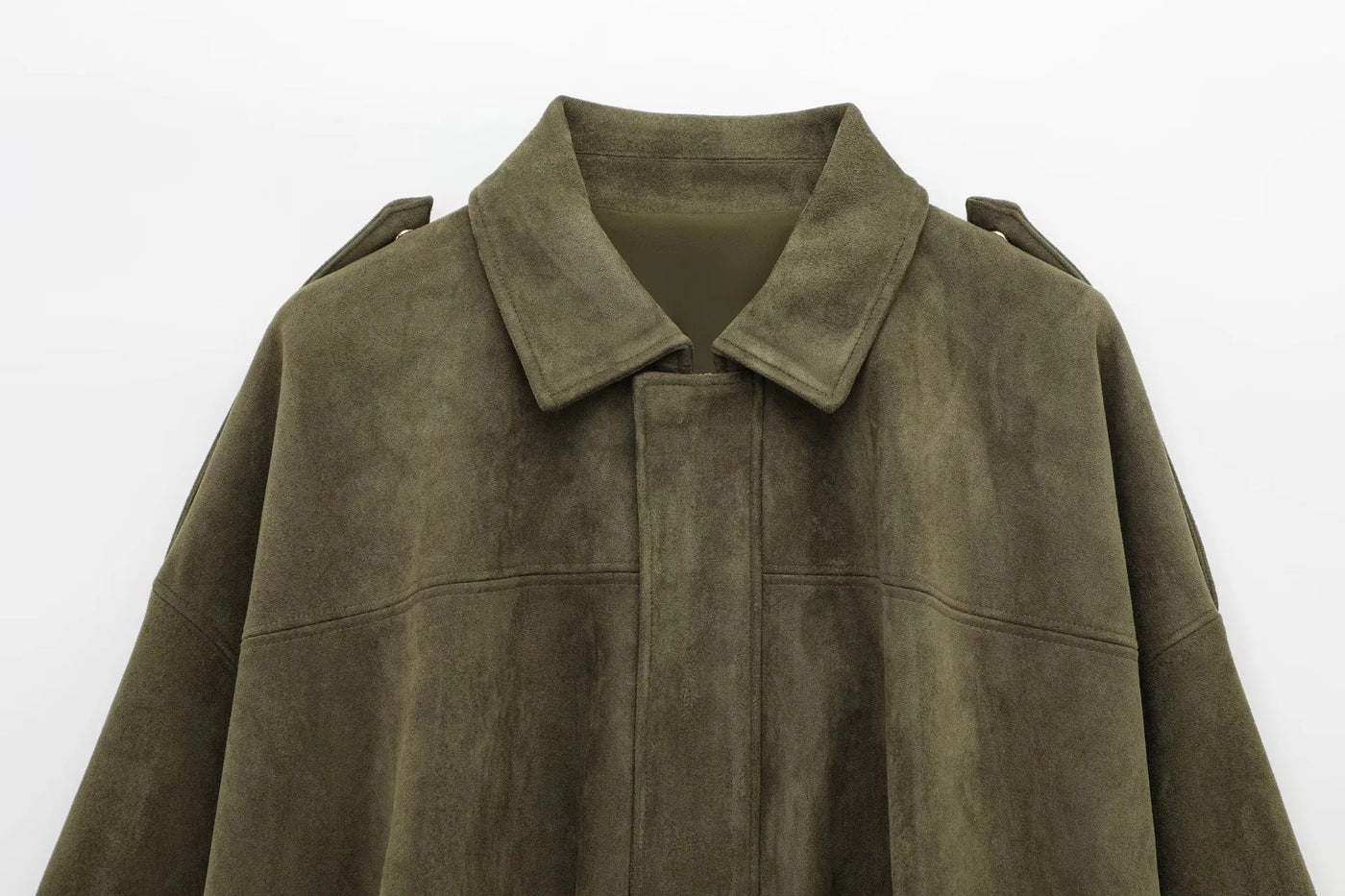 Alina™ Manteau oversize en daim