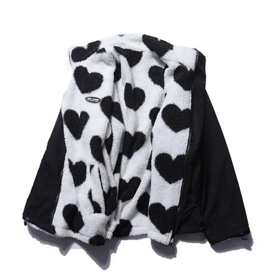 Daria™ | Veste réversible à cœurs