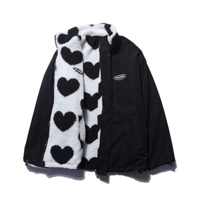 Daria™ | Veste réversible à cœurs