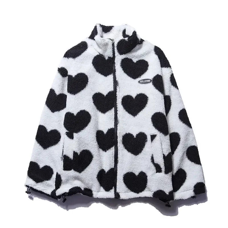 Daria™ | Veste réversible à cœurs