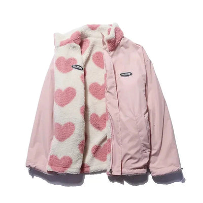 Daria™ | Veste réversible à cœurs