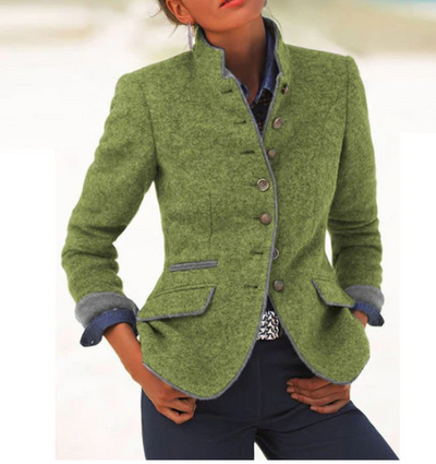 Natasza™ Cardigan élégant avec col haut