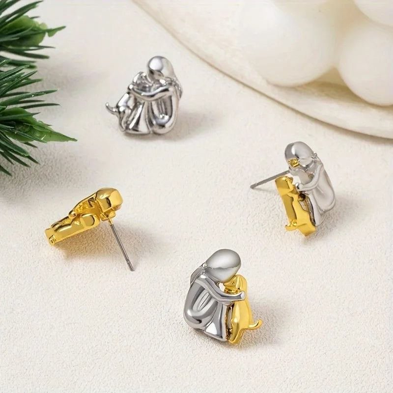 Joanna - Boucles d'oreilles avec l'icône d'un chien