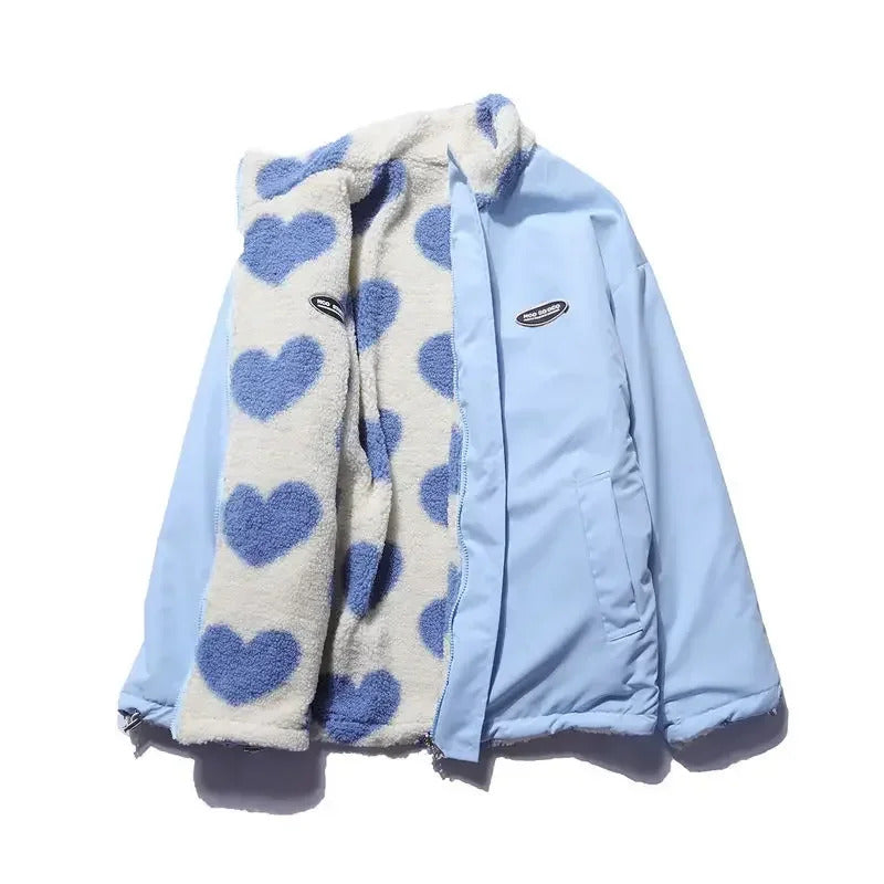 Daria™ | Veste réversible à cœurs