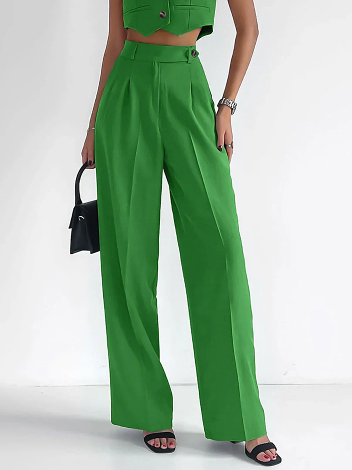 Tailored Waistcoat and Trousers Set