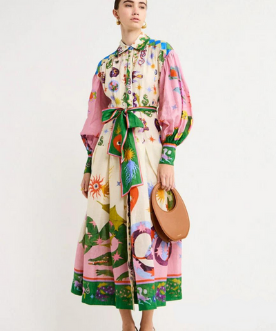 Sofia™ | Artistic Maxi Dress