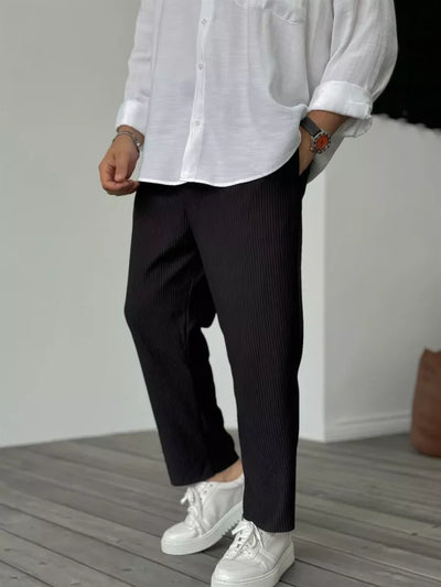 Solano™ - Ribbed Relaxed Trousers
