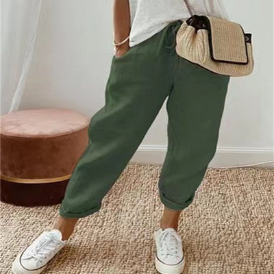 Classic Comfort Linen Trousers