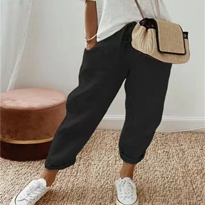 Classic Comfort Linen Trousers