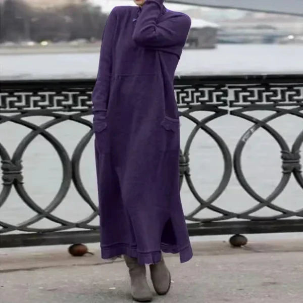 Celeste™ - Cozy Knit Maxi Dress