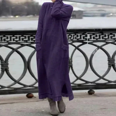 Celeste™ - Cozy Knit Maxi Dress