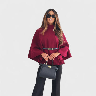 Lea - Chic Butterfly Jacket with Belt