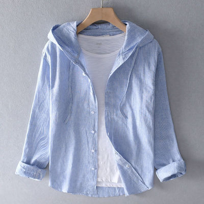 Coastal Linen Hoodie