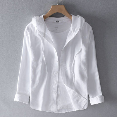 Coastal Linen Hoodie