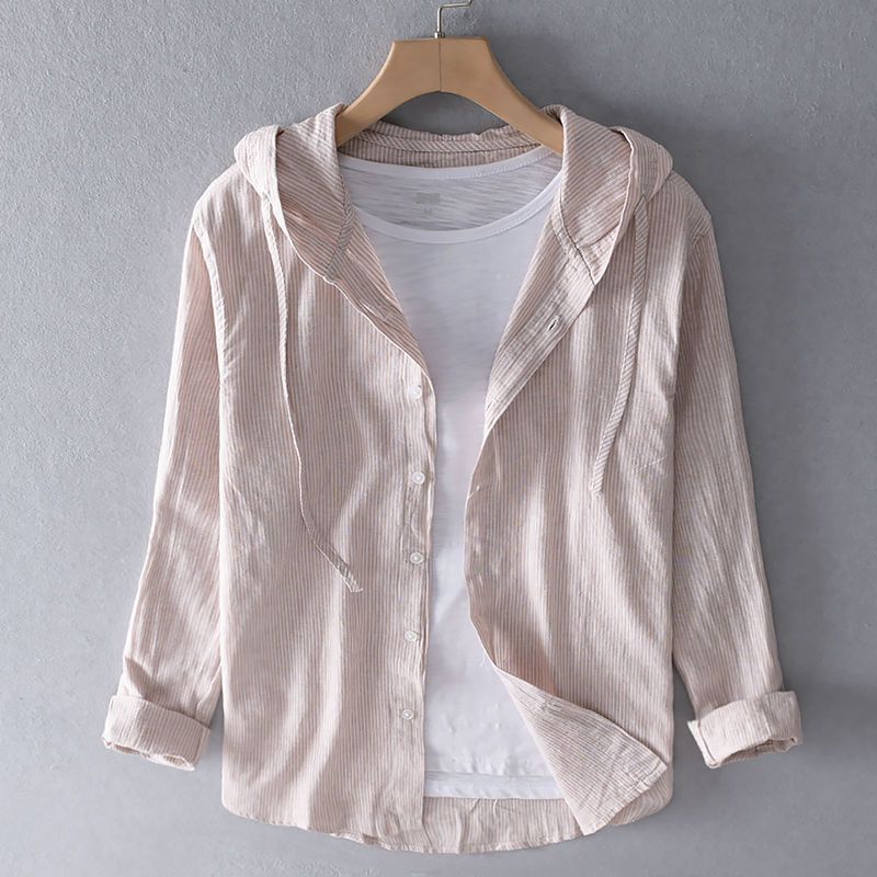 Coastal Linen Hoodie
