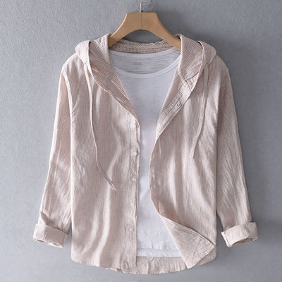 Coastal Linen Hoodie